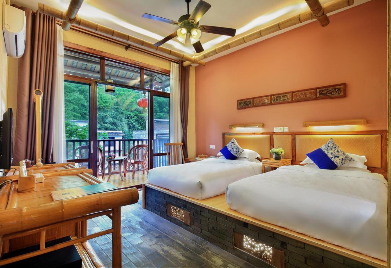Yangshuo Mountain Nest Boutique Hotel Dış mekan fotoğraf